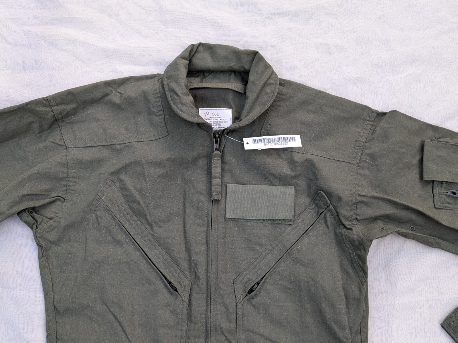 Genuine NATO & RAF Flyers Coveralls, Green CWU-27/P Flight Suits Type 1 Class 1