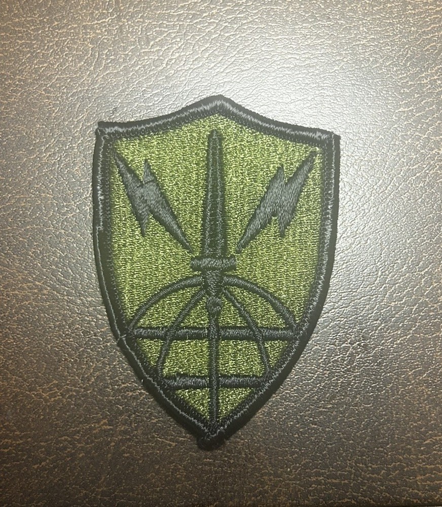 US Army Information Systems Engineering Command Patch Subdued NEW Iron On Patch