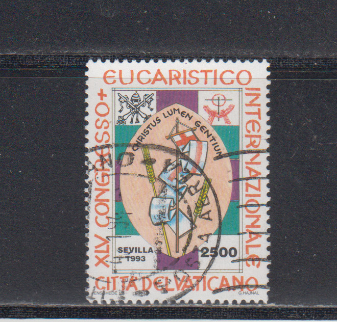 VATICAN :  1993 - USED  - SCOTT #  930