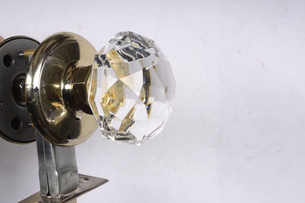Gainsborough Crystal Doorknob Sets Four (4).