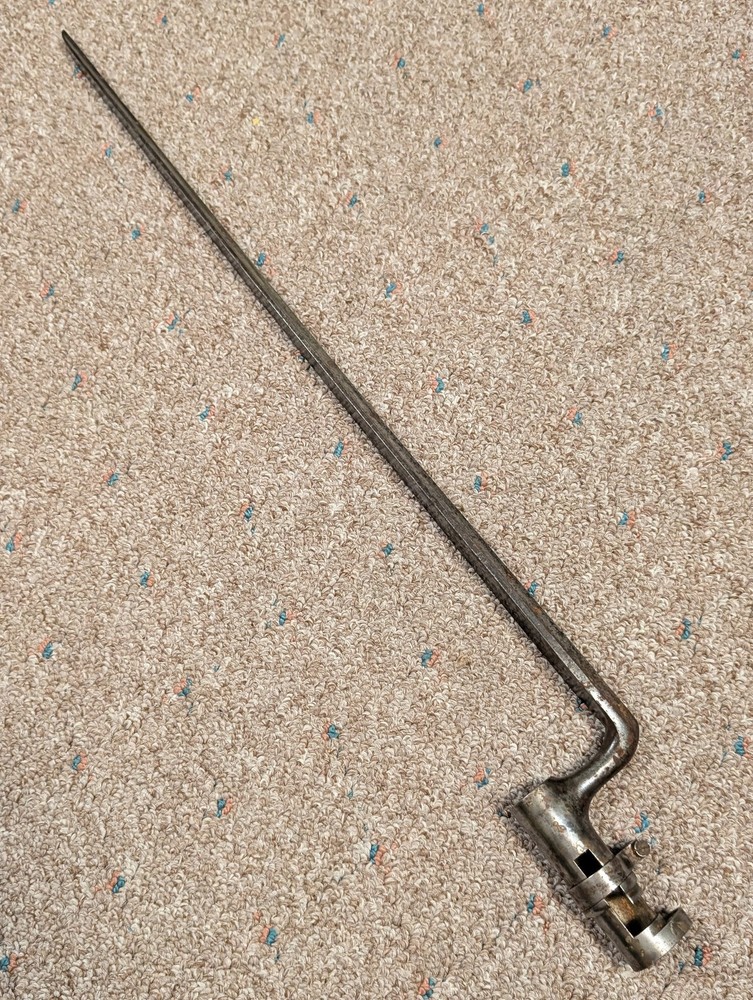 Antique Model 1873 post Civil War Style Socket Bayonet Nice