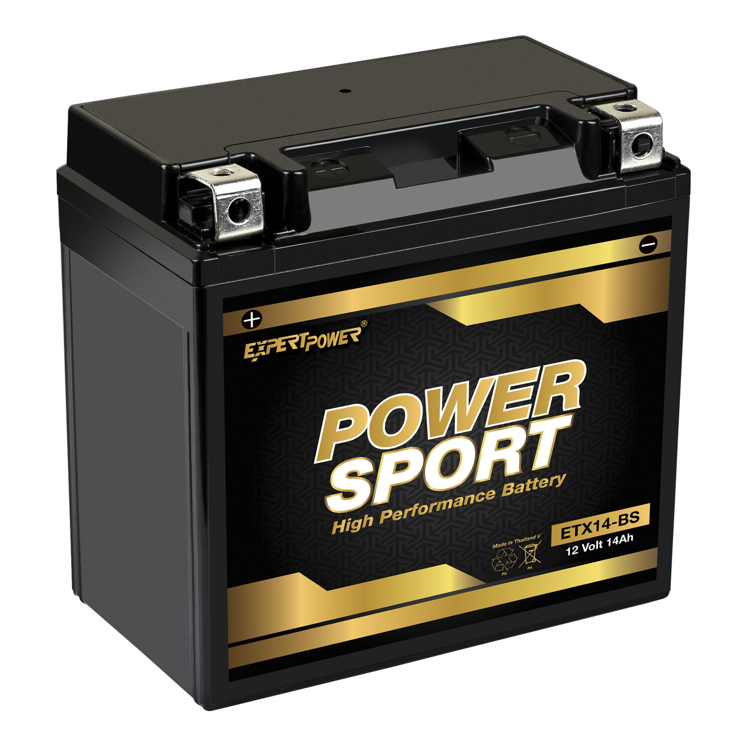 YTX14-BS - 12V 14AH - SLA PowerSport Battery