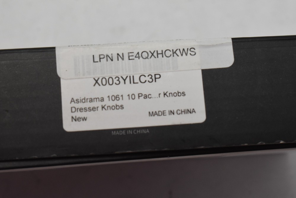 Asidrama 1061 Matte Black Kitchen Cabinet Knobs Cabinet Dresser Knobs 10 Pack