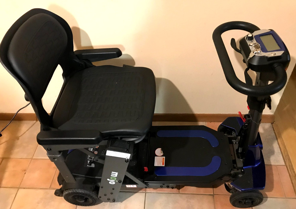 Enhance Mobility Mojo Folding Electric Scooter - Blue