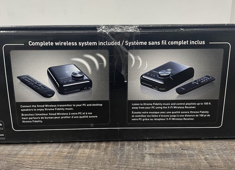 Creative Xmod Wireless Music System Model No. SB0830EF