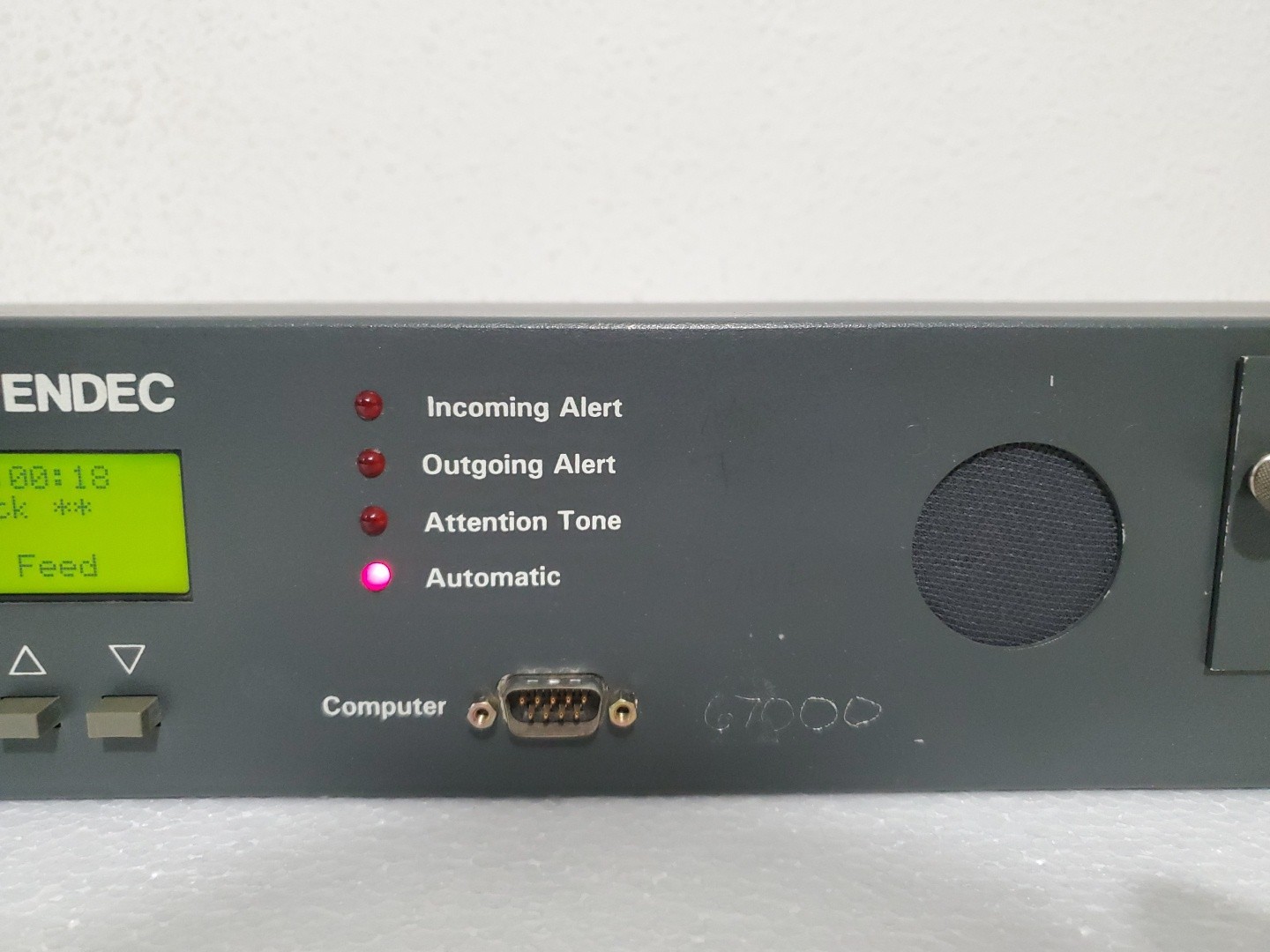 SAGE ALERTING SYSTEMS EAS ENDEC 1822 Alert System Encoder/Decoder AS IS *READ*