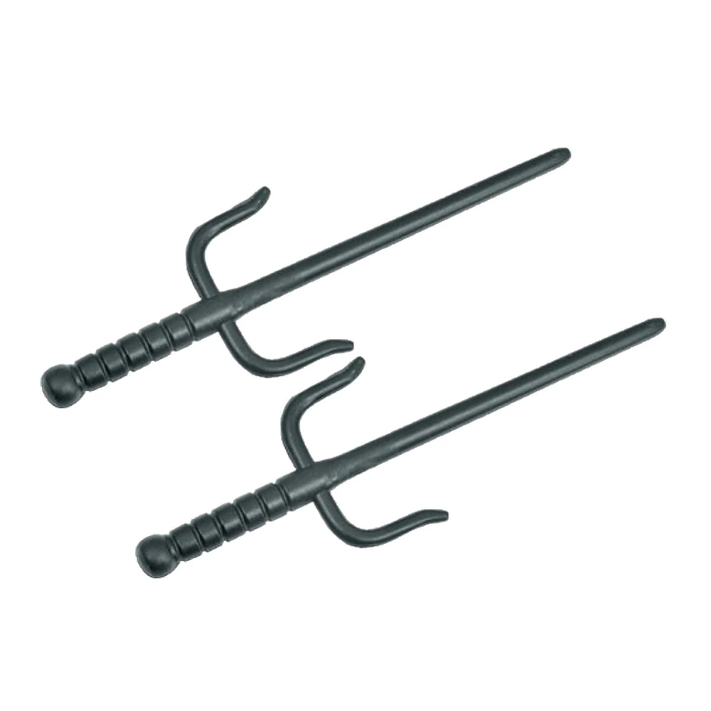 Hard Flexible Plastic Training Rubber Sai Black