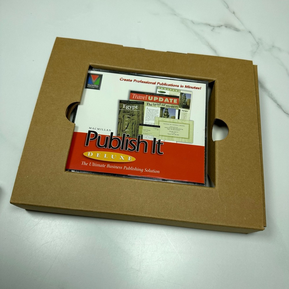Macmillan 1998 Professional Publish It Deluxe