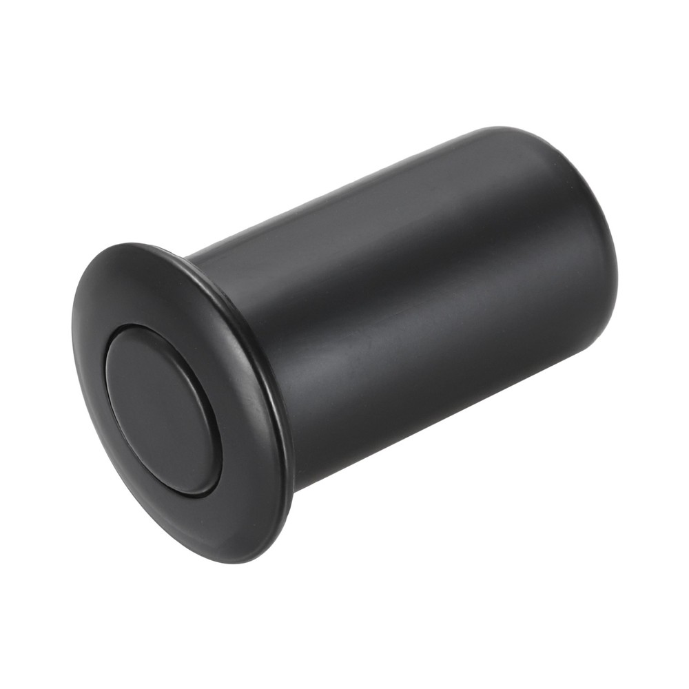0.51" Door Latch Dust Protector, Dust-Proof Sliding Lock Insert, Black