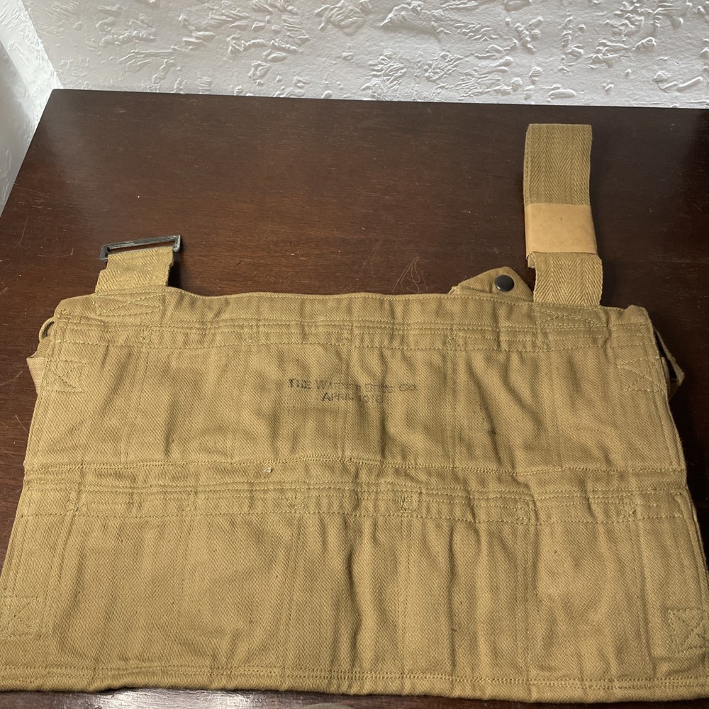 The Warner Bros Comp. Ww1 is Grenade Apron 1918 Dated