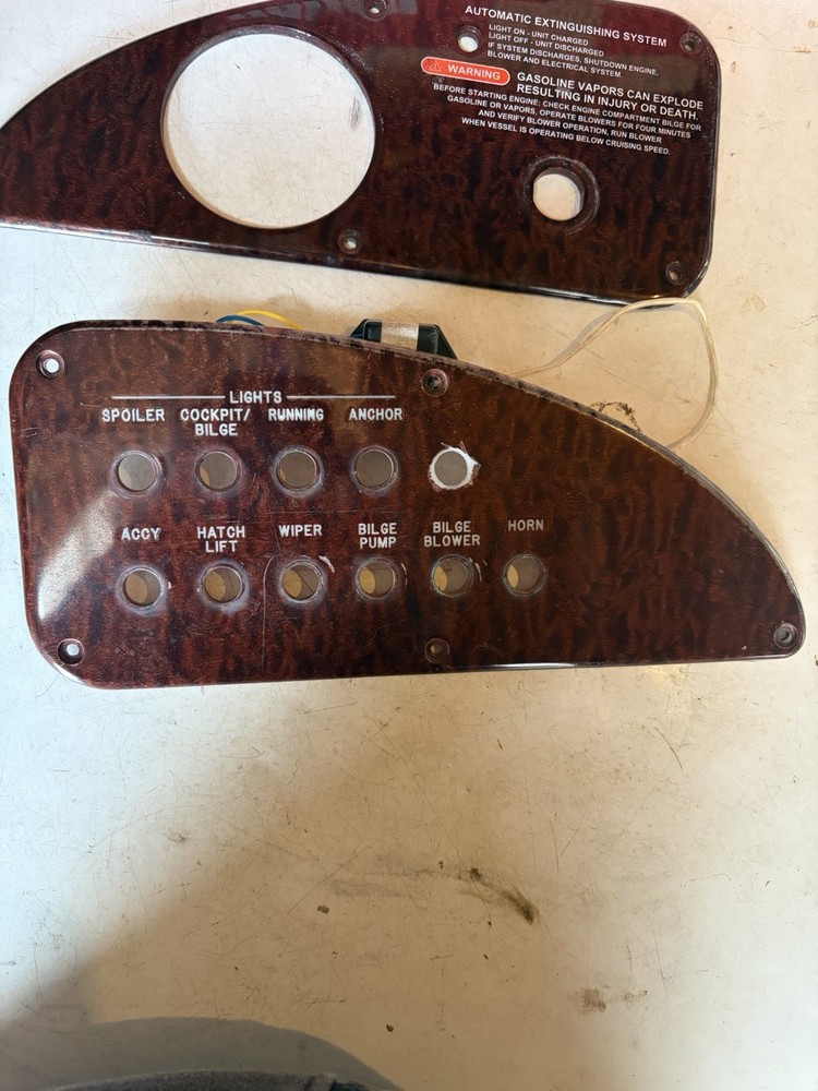 SEA RAY DASH PANELS