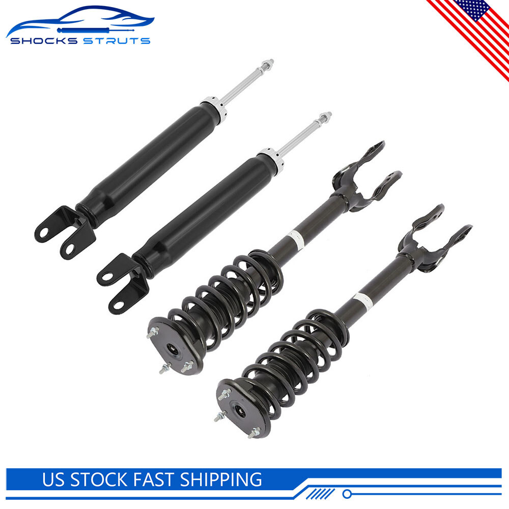 Front Complete Strut Assemblies & Rear Shocks for 2011-2015 Dodge Durango