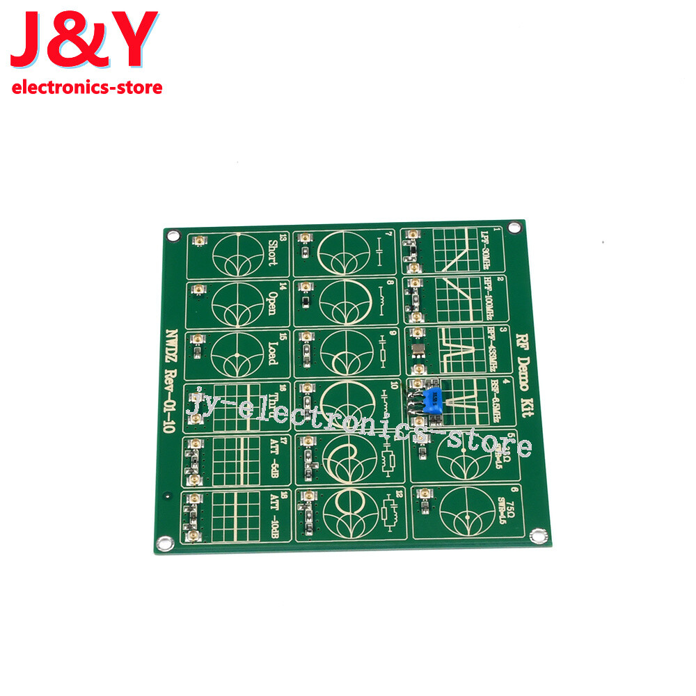 RF Demo Kit For NanoVNA RF Test board Vector Network Test Filter Attenuator
