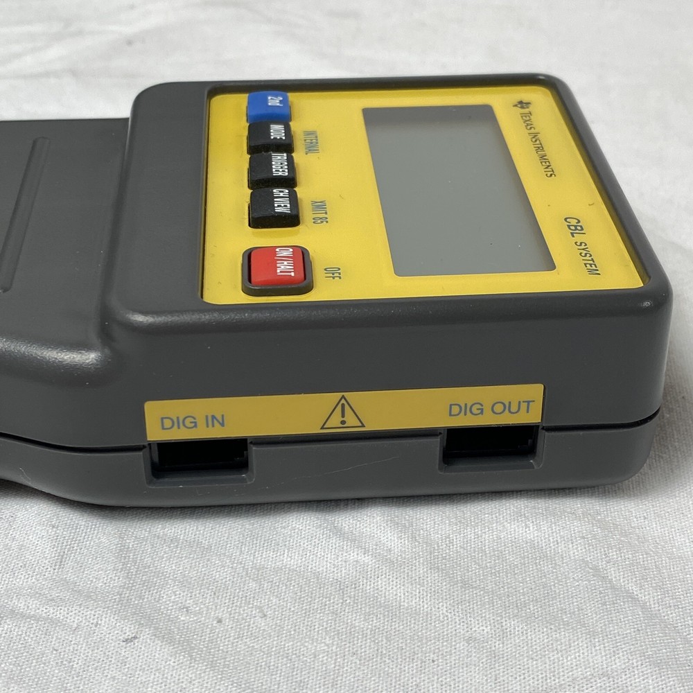 1 Unit- Texas Instruments CBL System Calculator Based Laboratory + Cases TESTED