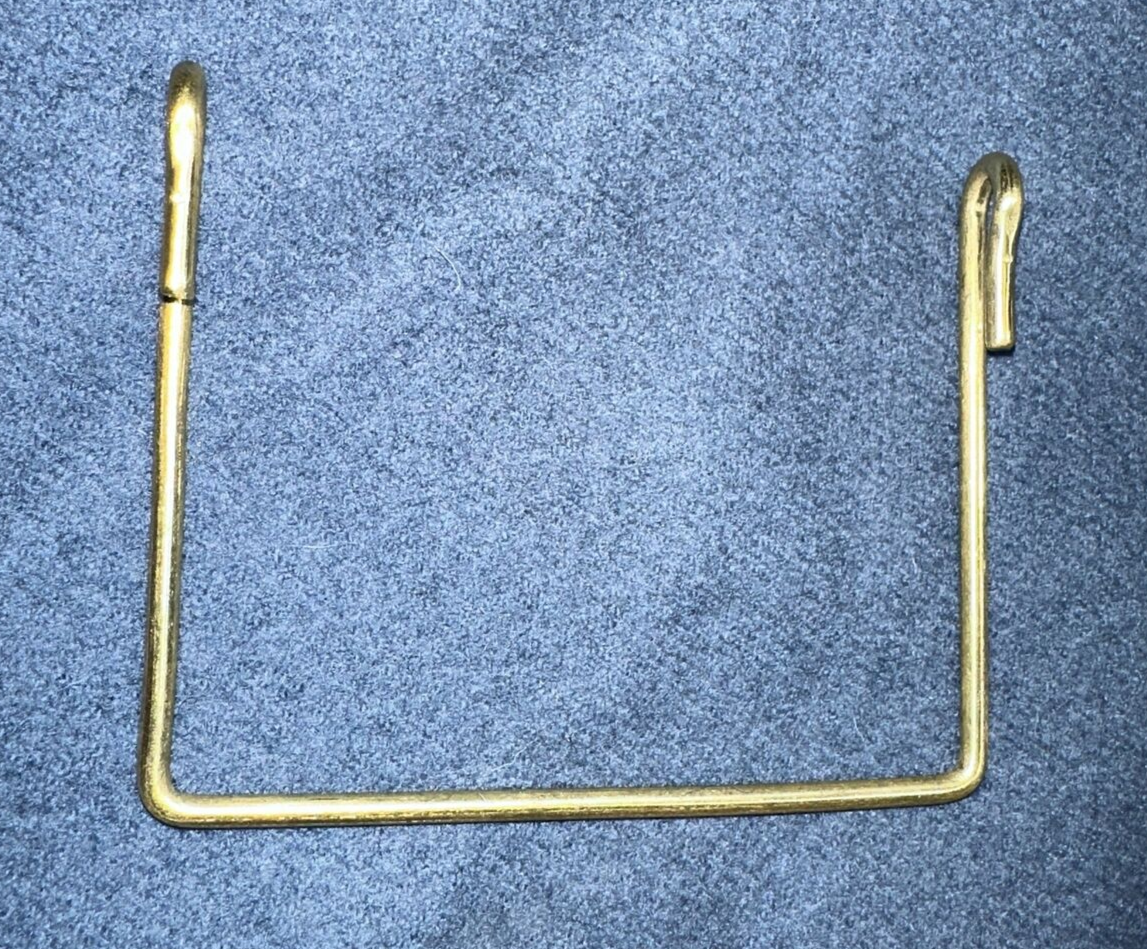 Brass Holster Hook Adapter for Mills Woven Cartridge Belts