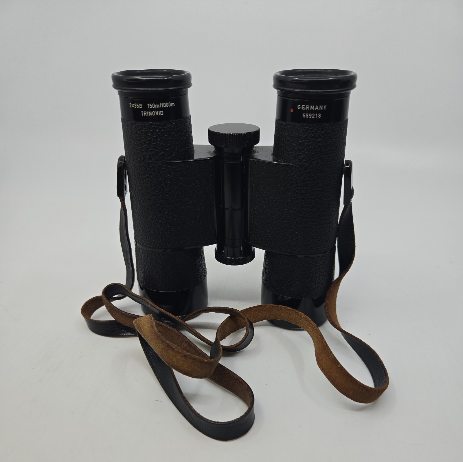 Leitz Wetzlar Binoculars Trinovid Germany 7x35B 150m/1000m W/ Case Clear lens