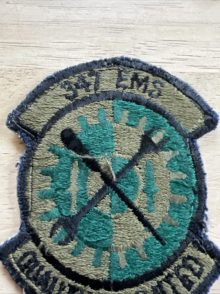 347th EMS patch Equipment Maintenance Squadron USAF US Air Force muted