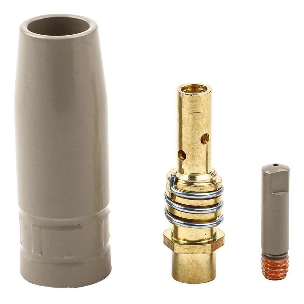 Copper Tips Welding Nozzle Set Enhanced Heat Resistance Low Impurity Copper