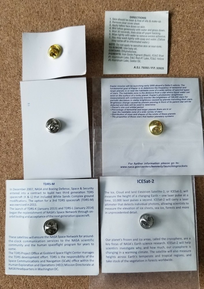5 NASA Launch Services Program Pin