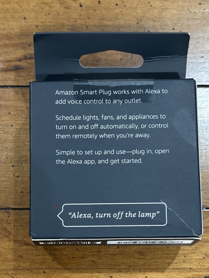 Amazon Smart Plug - White Works With Alexa NEW Sealed