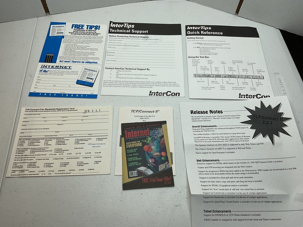 InterCon TCP/Connect II For Macintosh