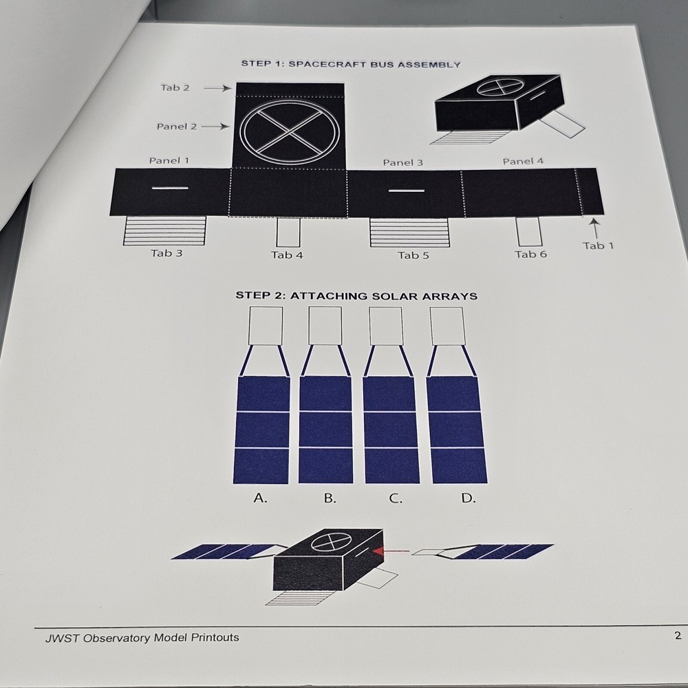 James Webb Space Telescope Observatory Model Classroom Packet