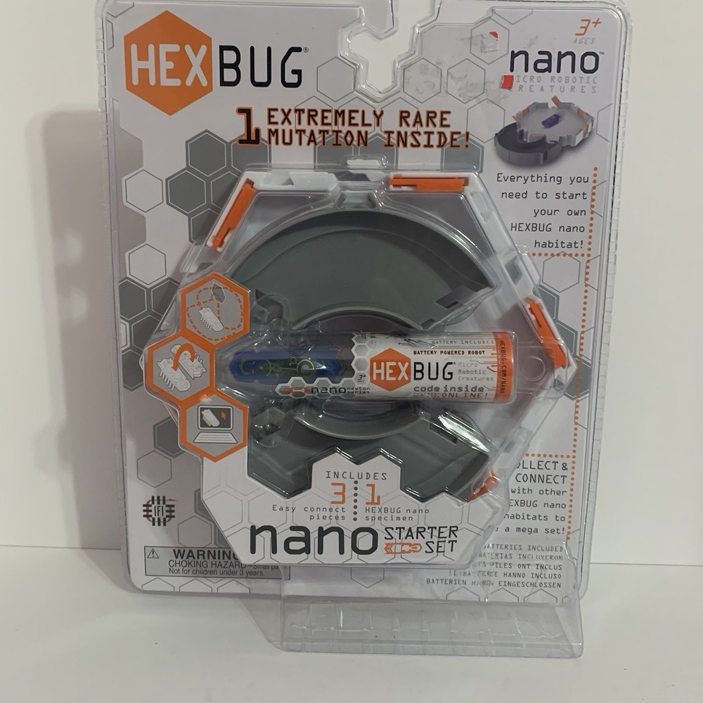 HexBug Hex Bug Nano Starter Set 1 Extremely Rare Mutation New NIB