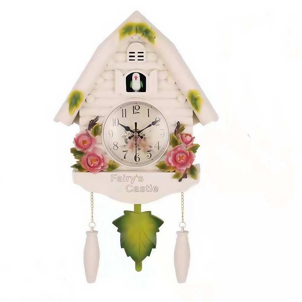 Functional Decorative Wall Clock with Cuckoo Perfect for Home Environment