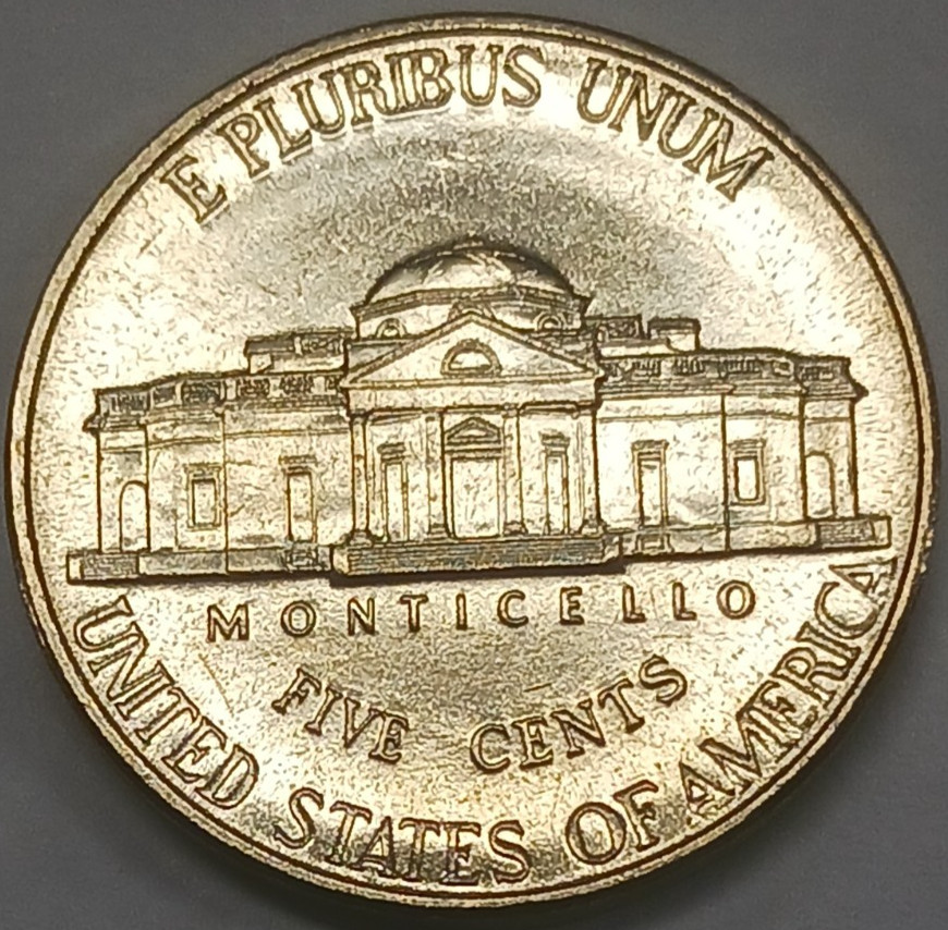 1998-P Jefferson Nickel BU Uncirculated