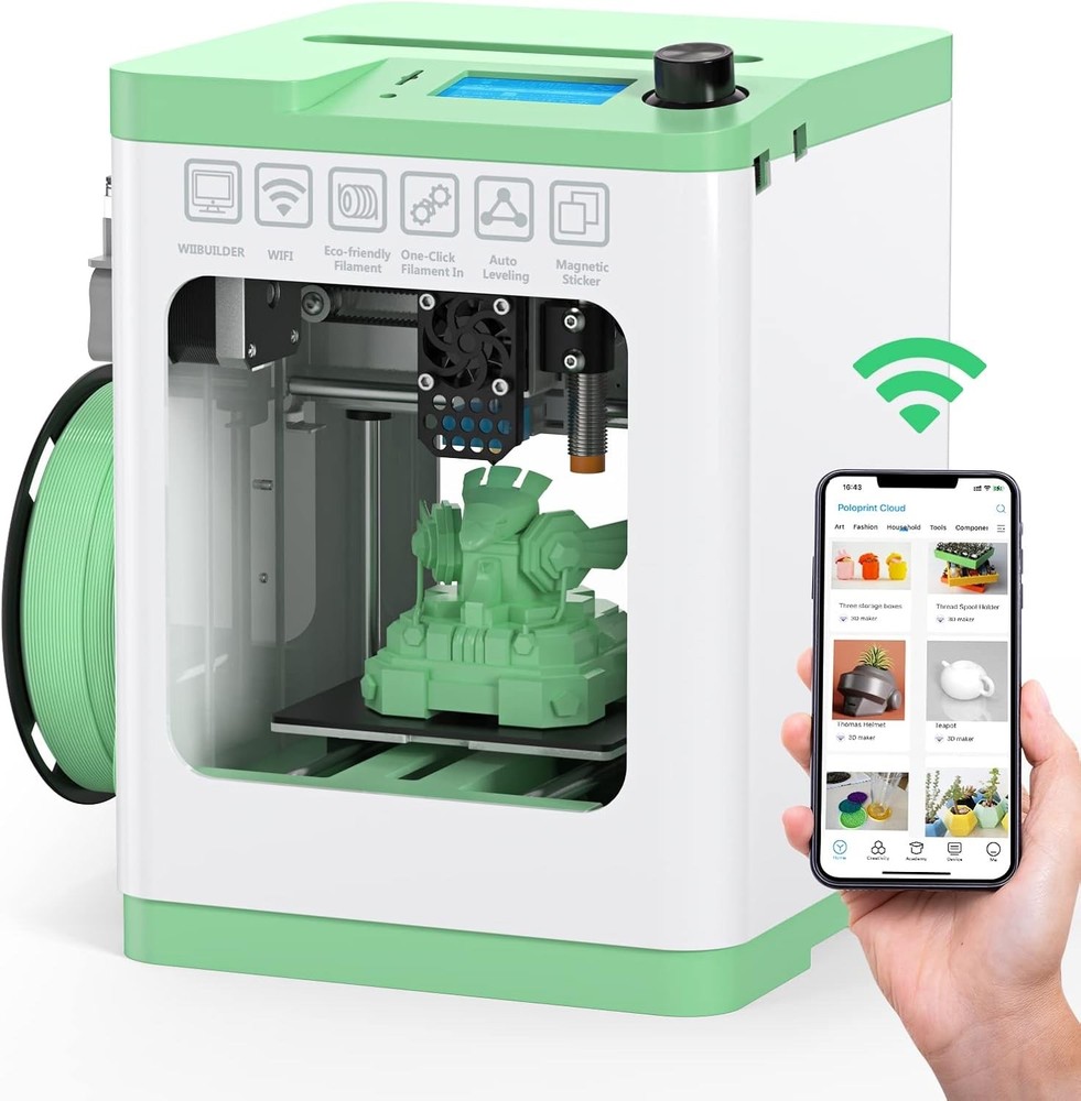 Desktop FDM 3D Printer Auto Leveling High Precision PLA ABS DIY Home Use Machine
