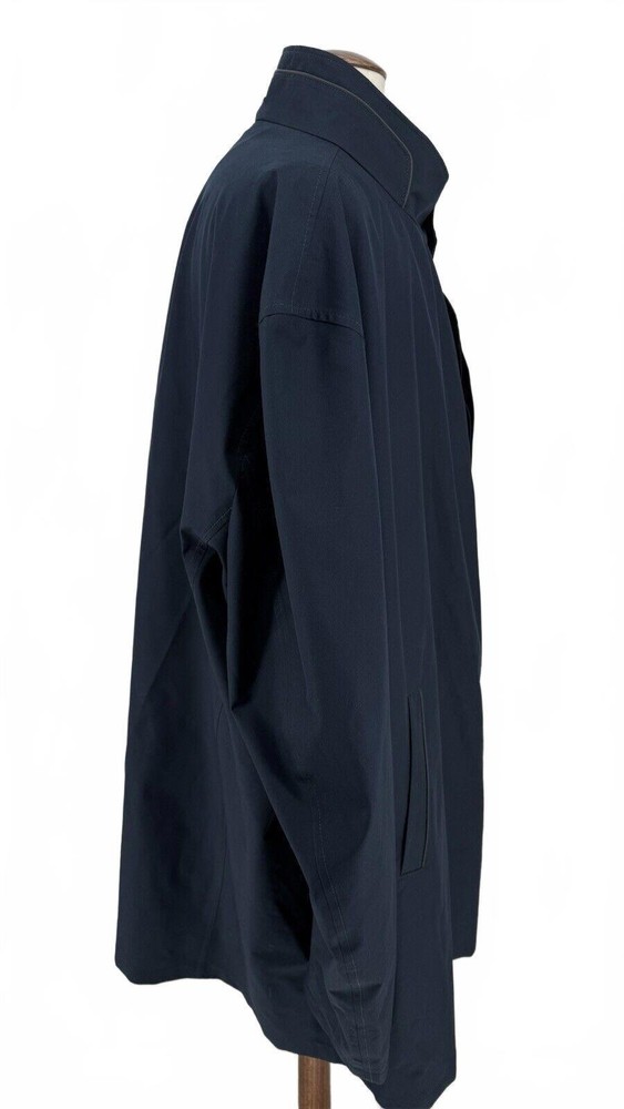 Bugatti Navy Blue Raincoat Size 36 (63” Chest)