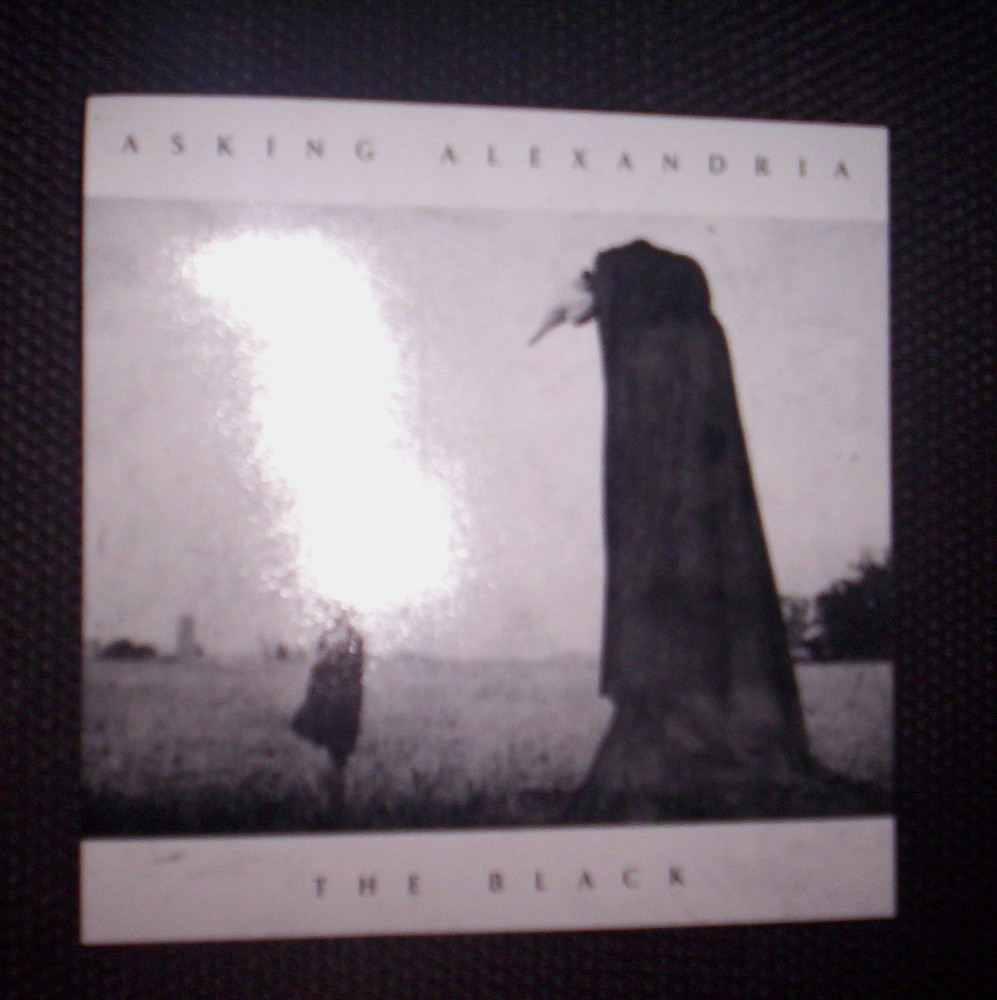 Asking Alexandria-Sticker-The Black-4x4 Inches-New