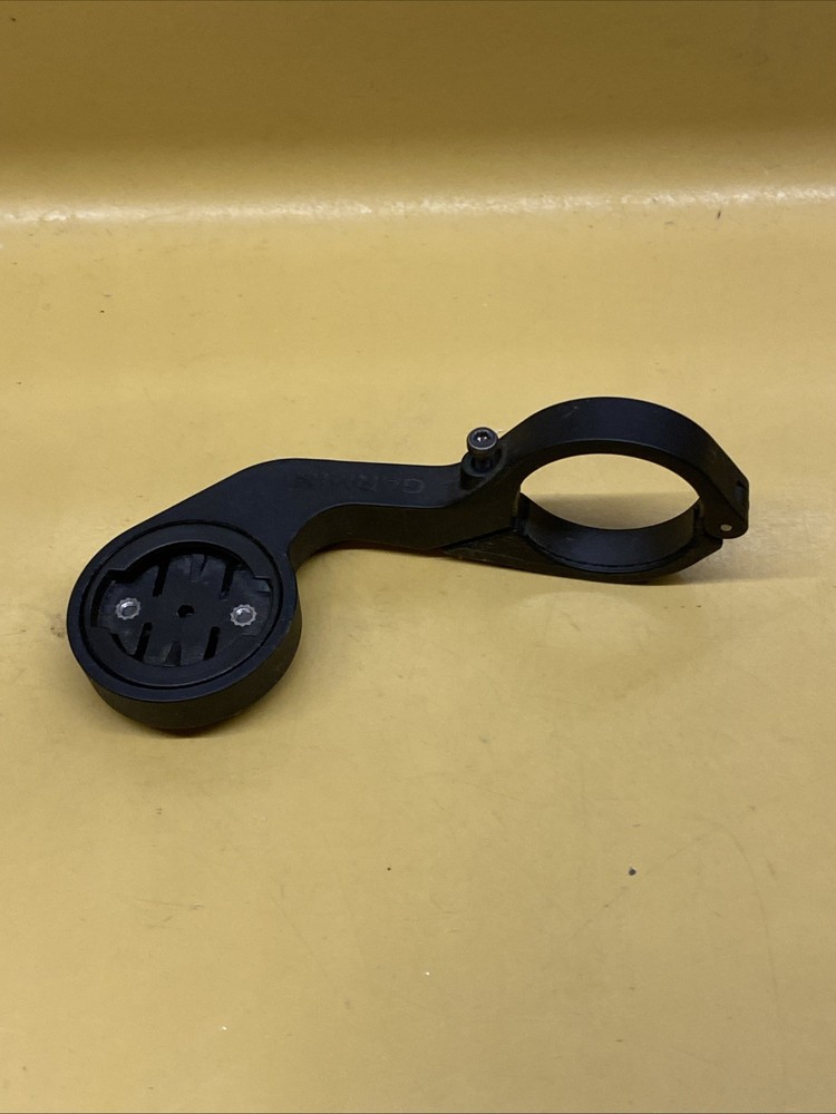 Black Garmin Computer 75mm Front Mount 31.8mm Handlebar Clamp