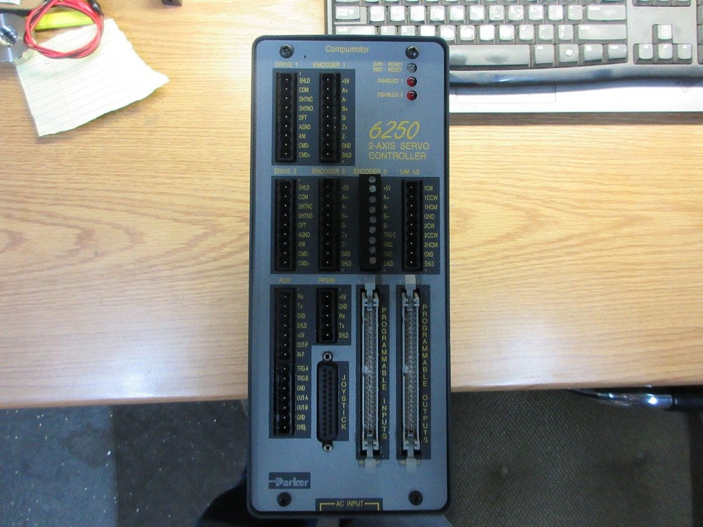 Parker Compumotor 6250 2-Axis Servo Controller DSP Motion Control Servo