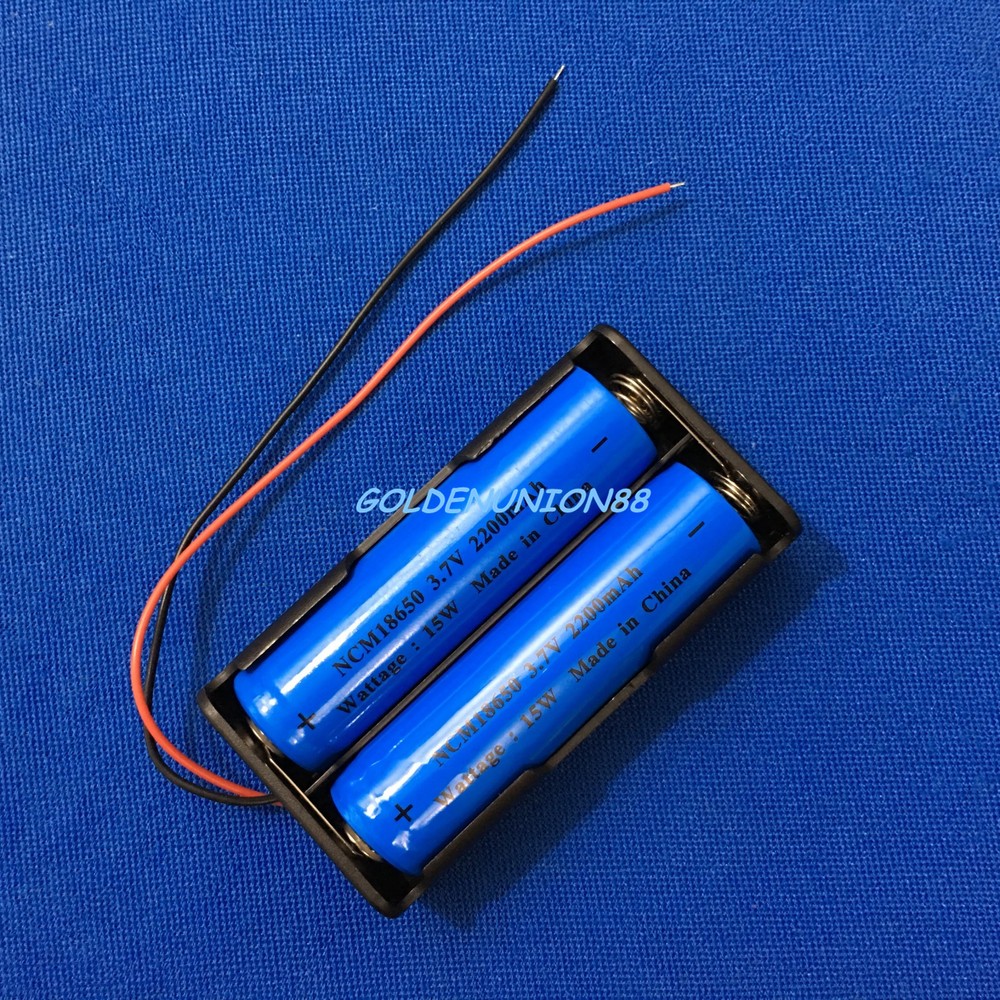 1PC 2 Parallel 2P18650 connector Plastic connecting junction box holder