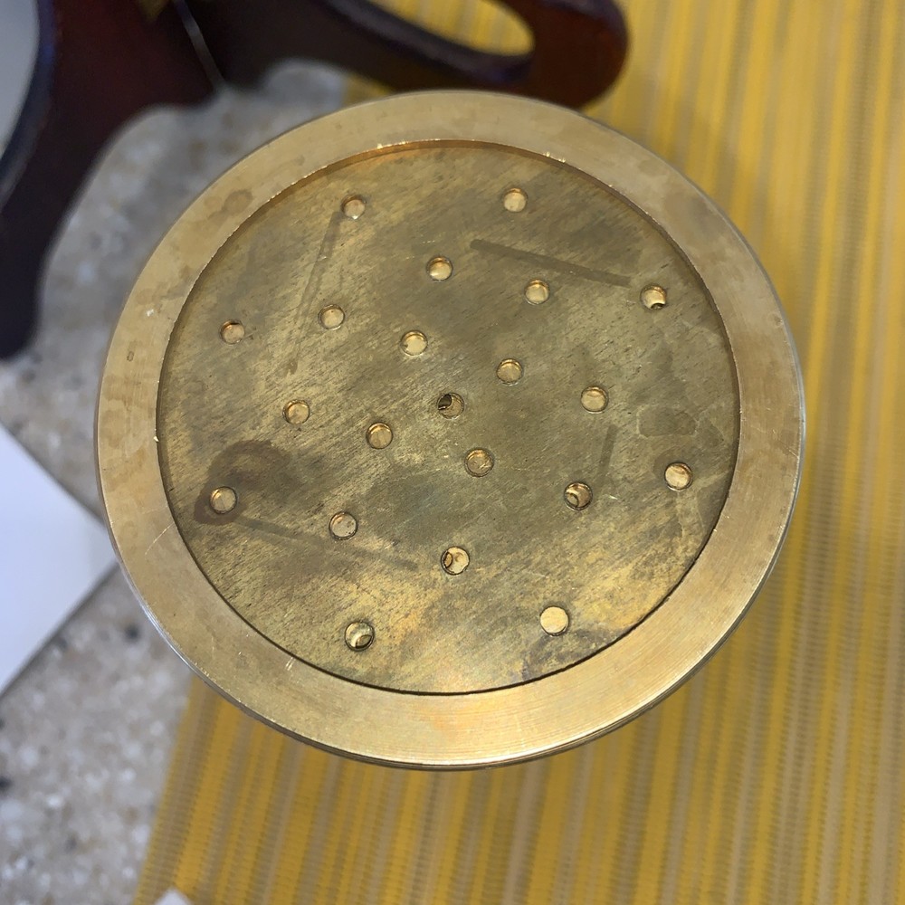 Brass Vrushali Cookie Press with Interchangeable Discs Indian