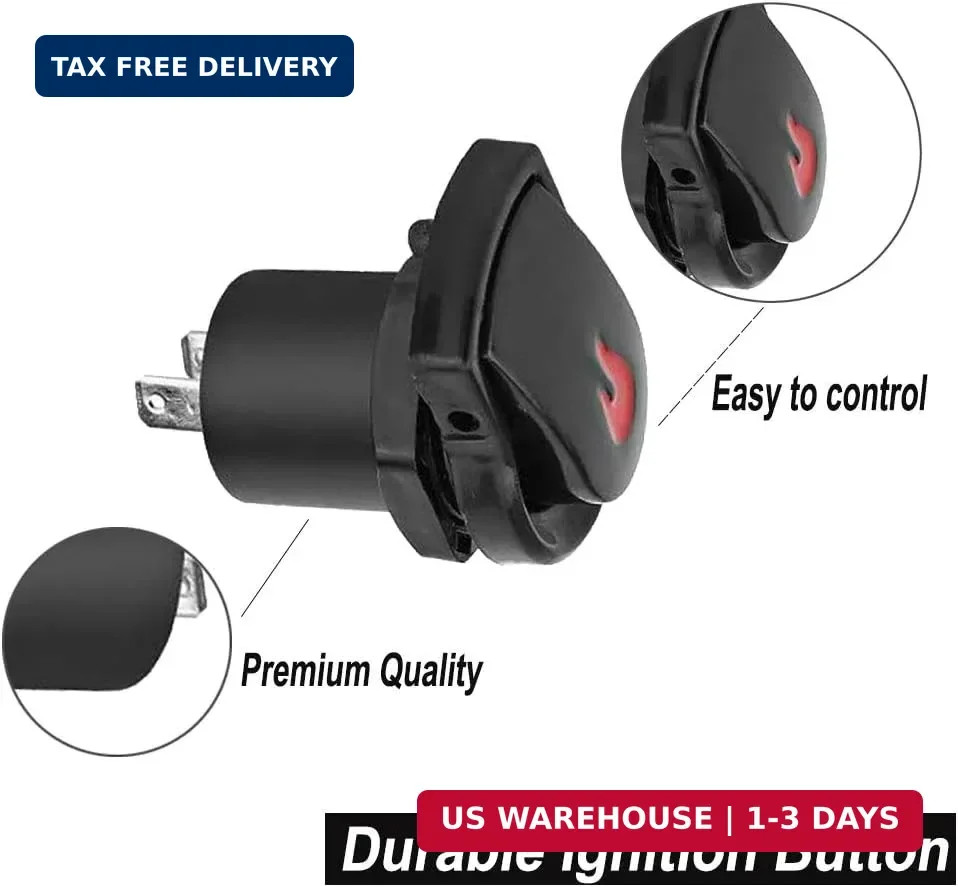 BBQ Future Electronic Ignition Button, Grill Replacement Igniter Switch Module f