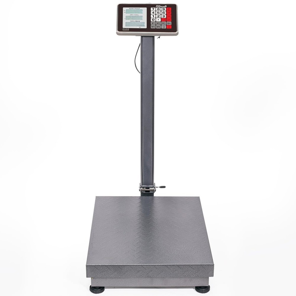 XtremepowerUS 700LB Weight Computing Postal Scale Digital Floor Large Platfor...