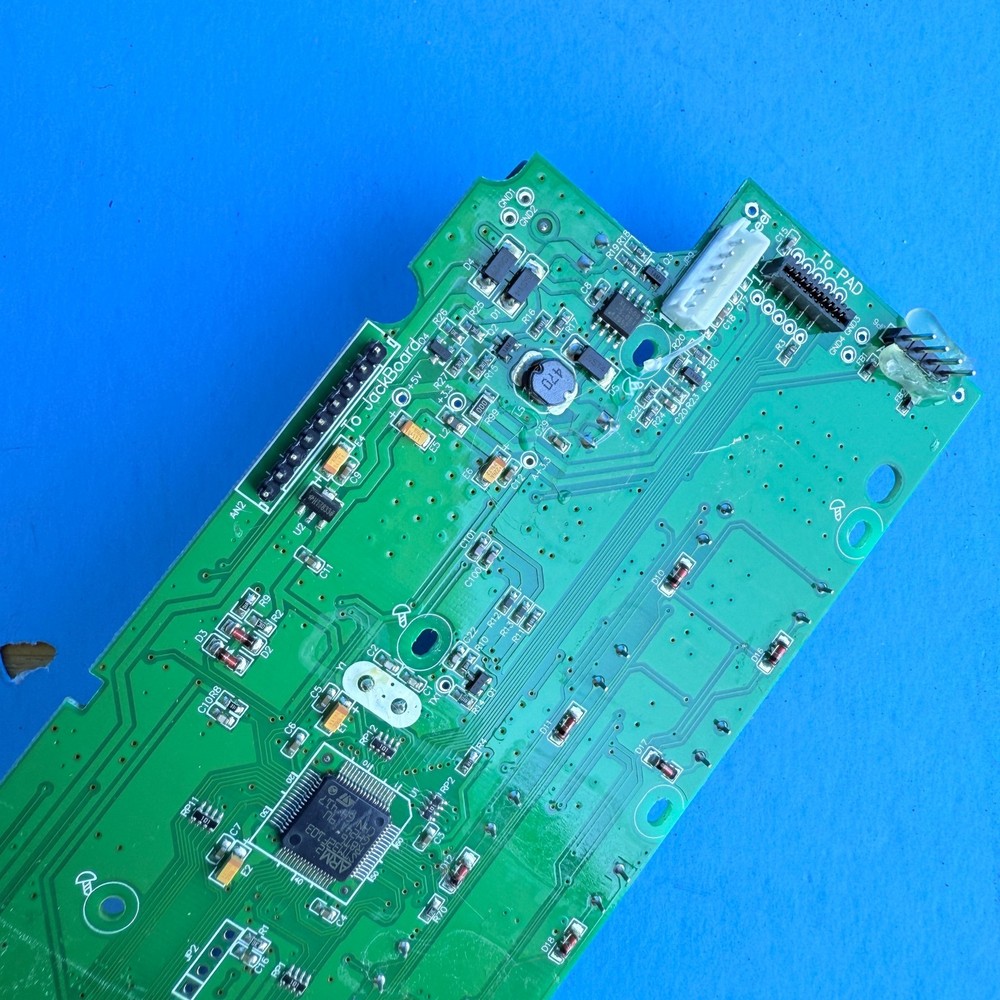 ALESIS VI49 MIDI Keyboard Controller OEM Part: Knobs Display Main Board PCB