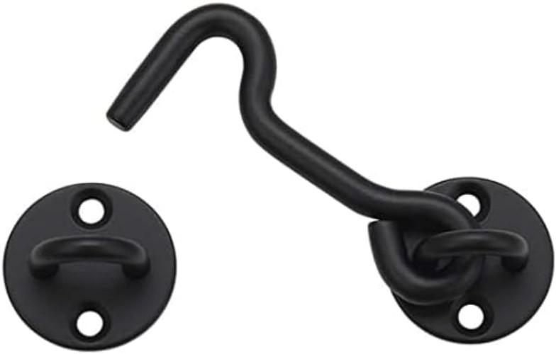 Durable 4” Metal Locking Latch - Elegant Privacy Solution for Sliding Doors