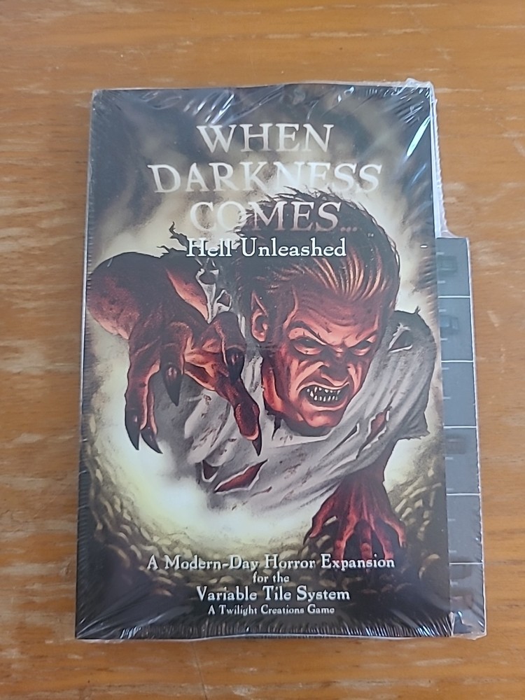 When Darkness Comes: Hell Unleashed, Horror Expansion, Factory Sealed!