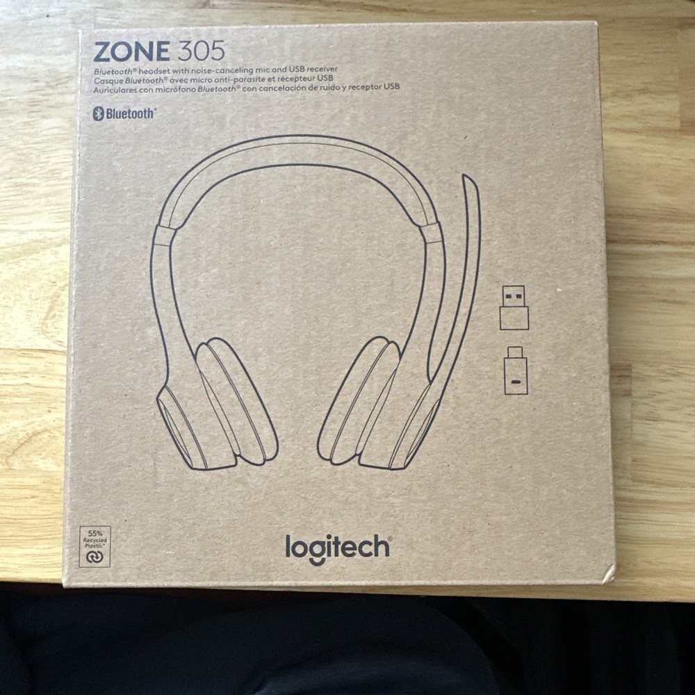 Logitech Zone 305 Bluetooth Noise Canceling Mic Headset