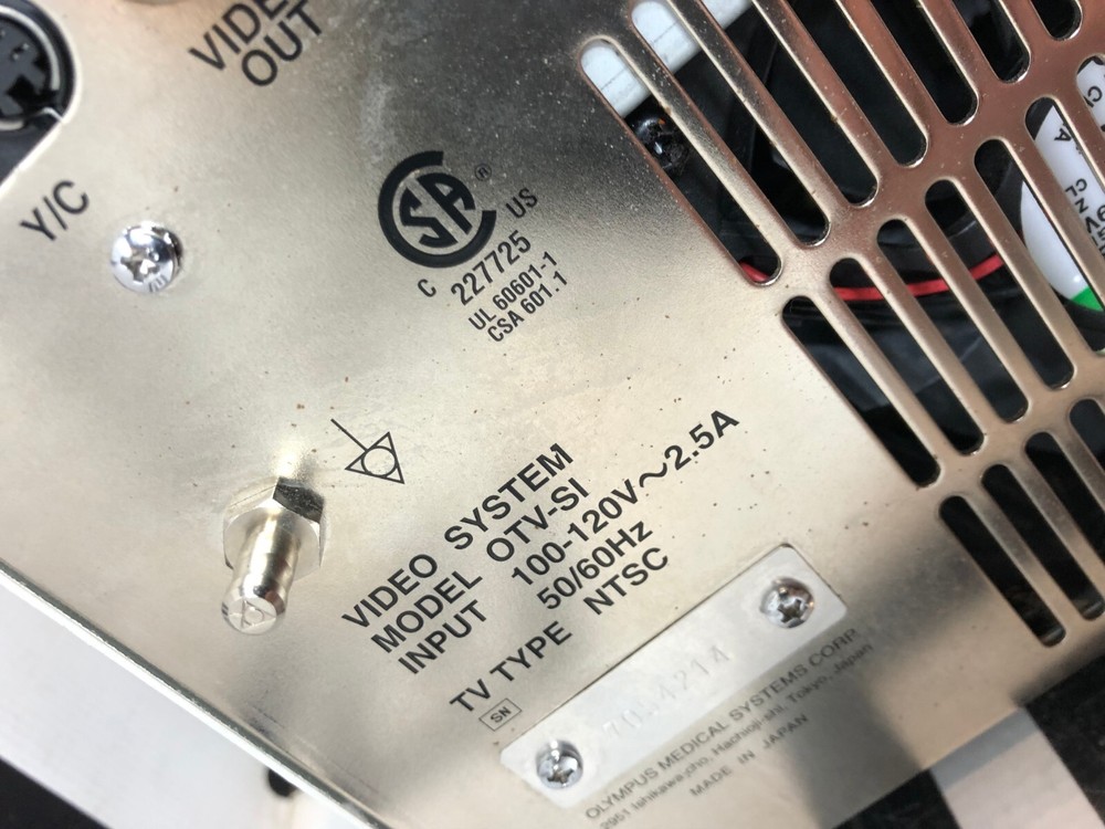 OLYMPUS OTV-SI Digital Video Processor Camera Light Source Controller WARRANTY