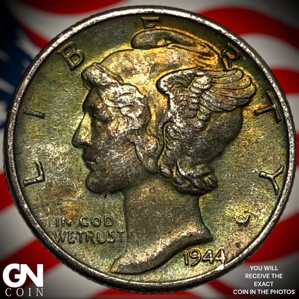 1944 P Mercury Dime  M6579