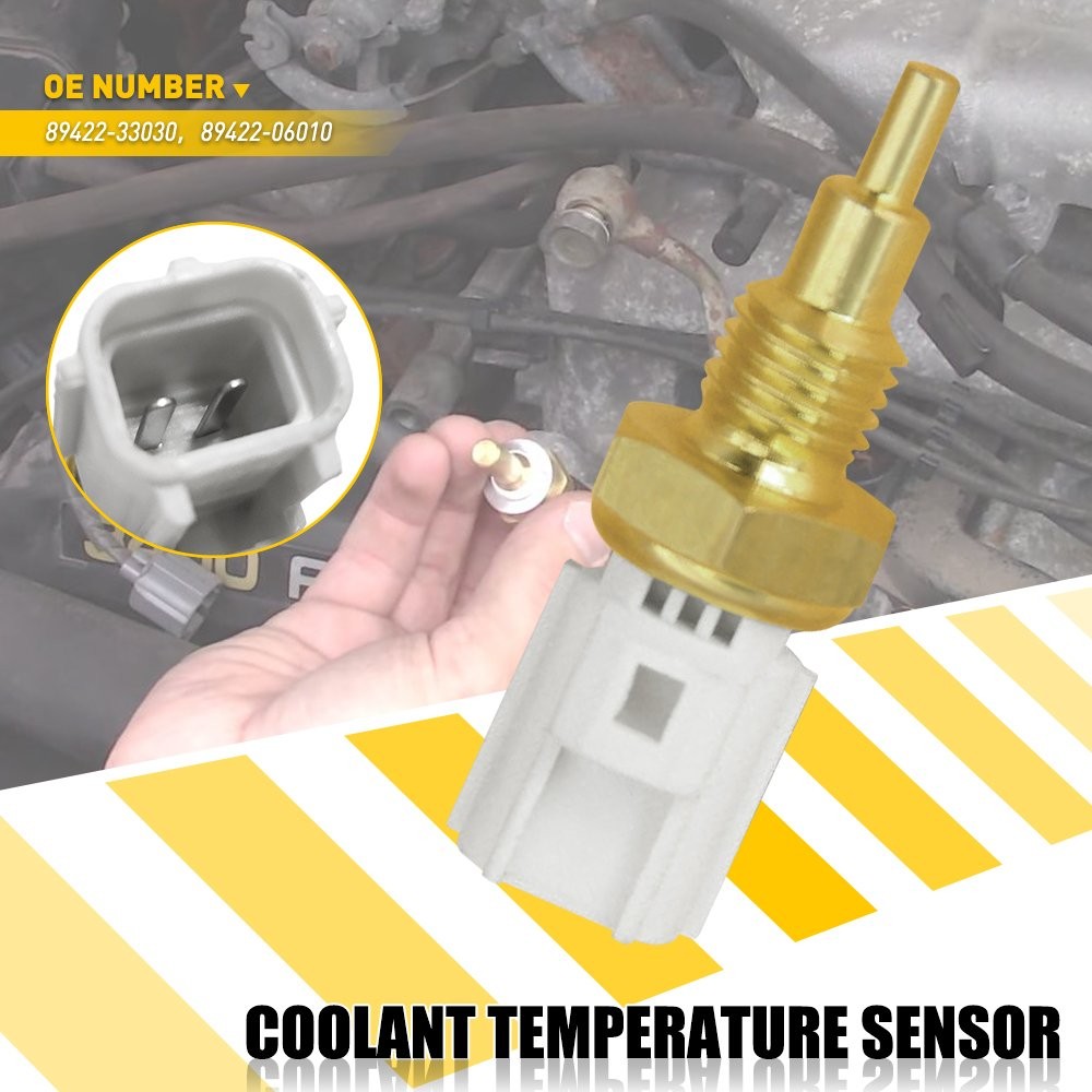 Engine Coolant Temperature Sensor For Toyota Highlander 2002-2014 89422-06010 ED