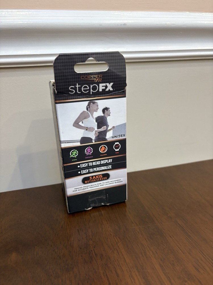 Copper Fit Step FX Activity Tracker Black Watch Unisex