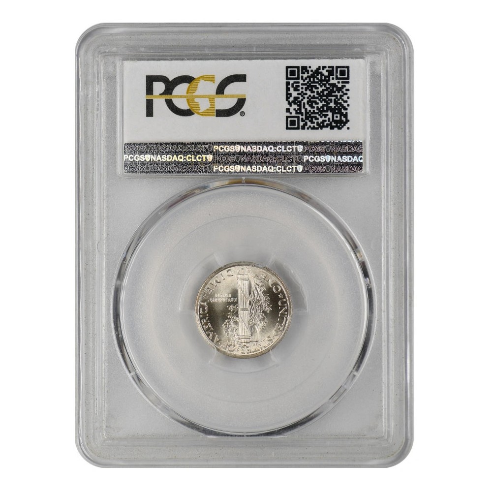 1924 Mercury Dime PCGS MS-65 FB