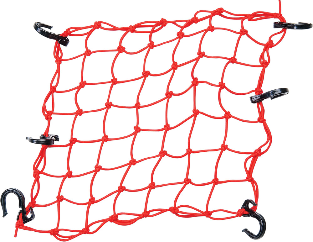 POWERTYE MFG. - 50151 - Adjustable Cargo Net - Red