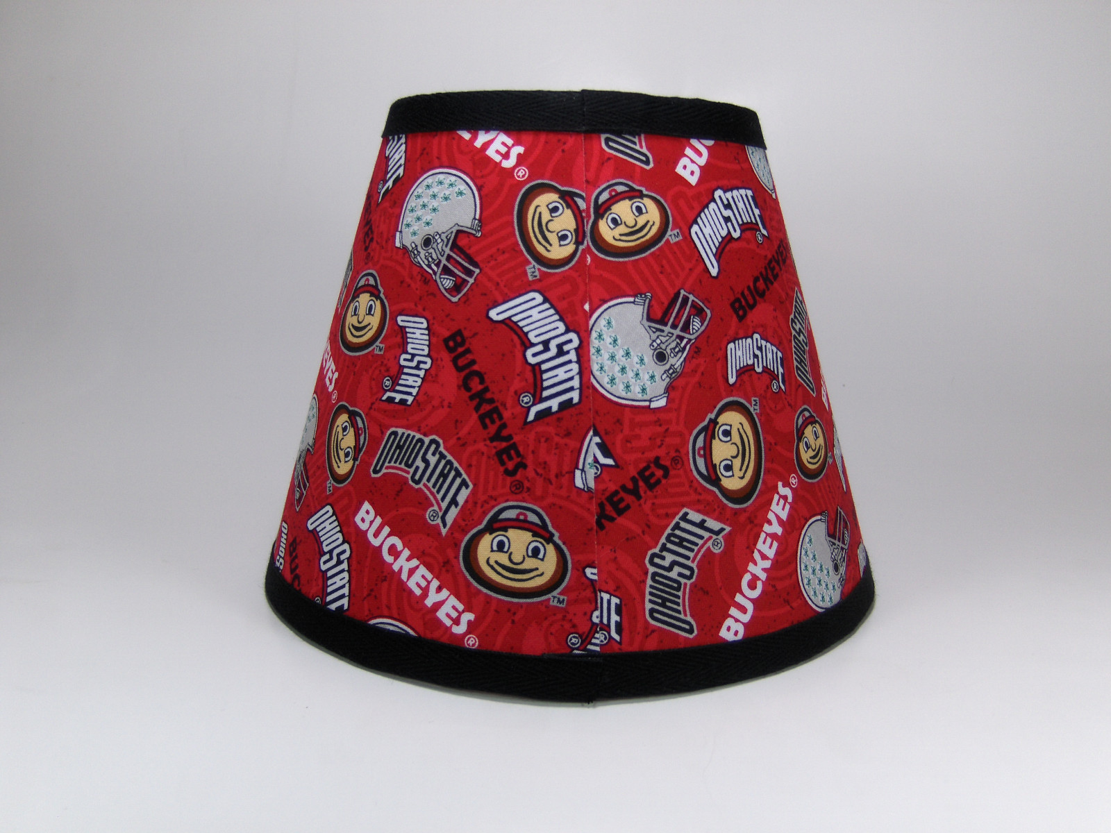 Ohio State University Buckeyes Helmet Fabric Lamp Shade Lampshade NCAA Handmade