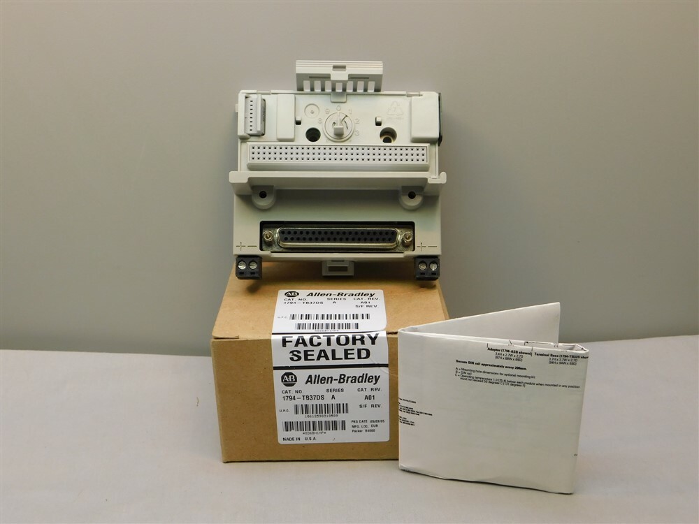 Allen Bradley 1794-TB37DS FLEX D-Shell Input/Output Terminal Base Unit